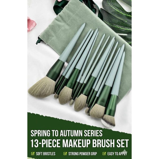 Spring-to-Autumn Series 13-piece Professional Makeup Brush
